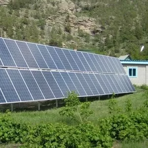 Солнечные электростанции (фото-электрические комплекты)