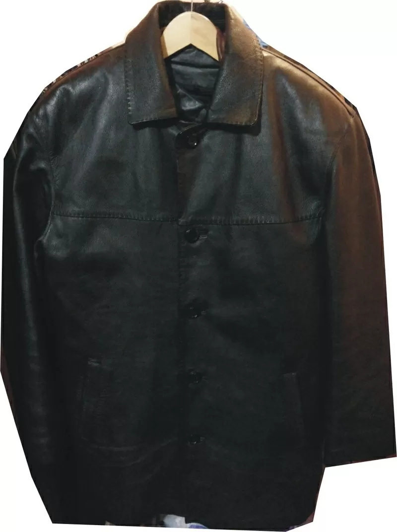 Продам мужской кожаный сюртук (Турция)