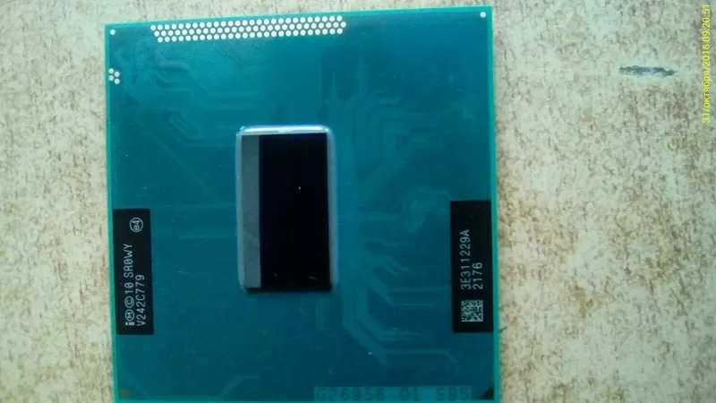  процессор Intel Core i5 3230M 2.6 ГГц;  Turbo Boost 3, 2ГГц