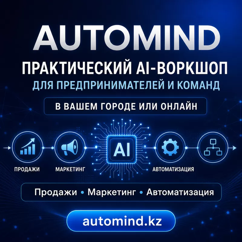 Практический AI-воркшоп для предпринимателей и команд